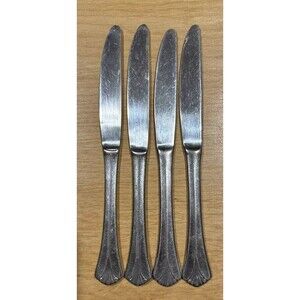 Pfaltzgraff ASHCROFT Stainless Dinner Knives Set Of 4